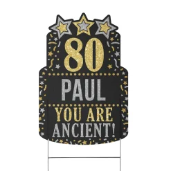Milestone Birthday Yard Sign