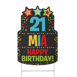 Milestone Birthday Yard Sign