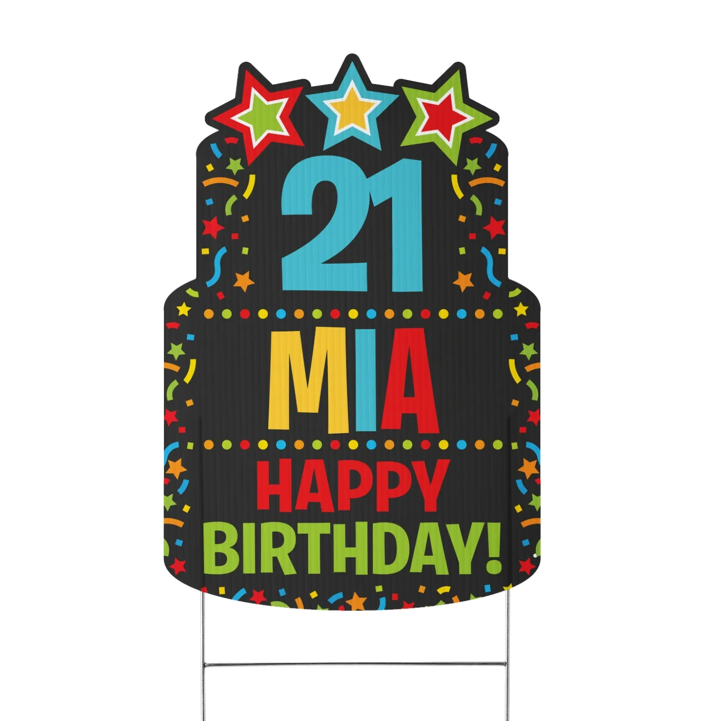 Milestone Birthday Yard Sign