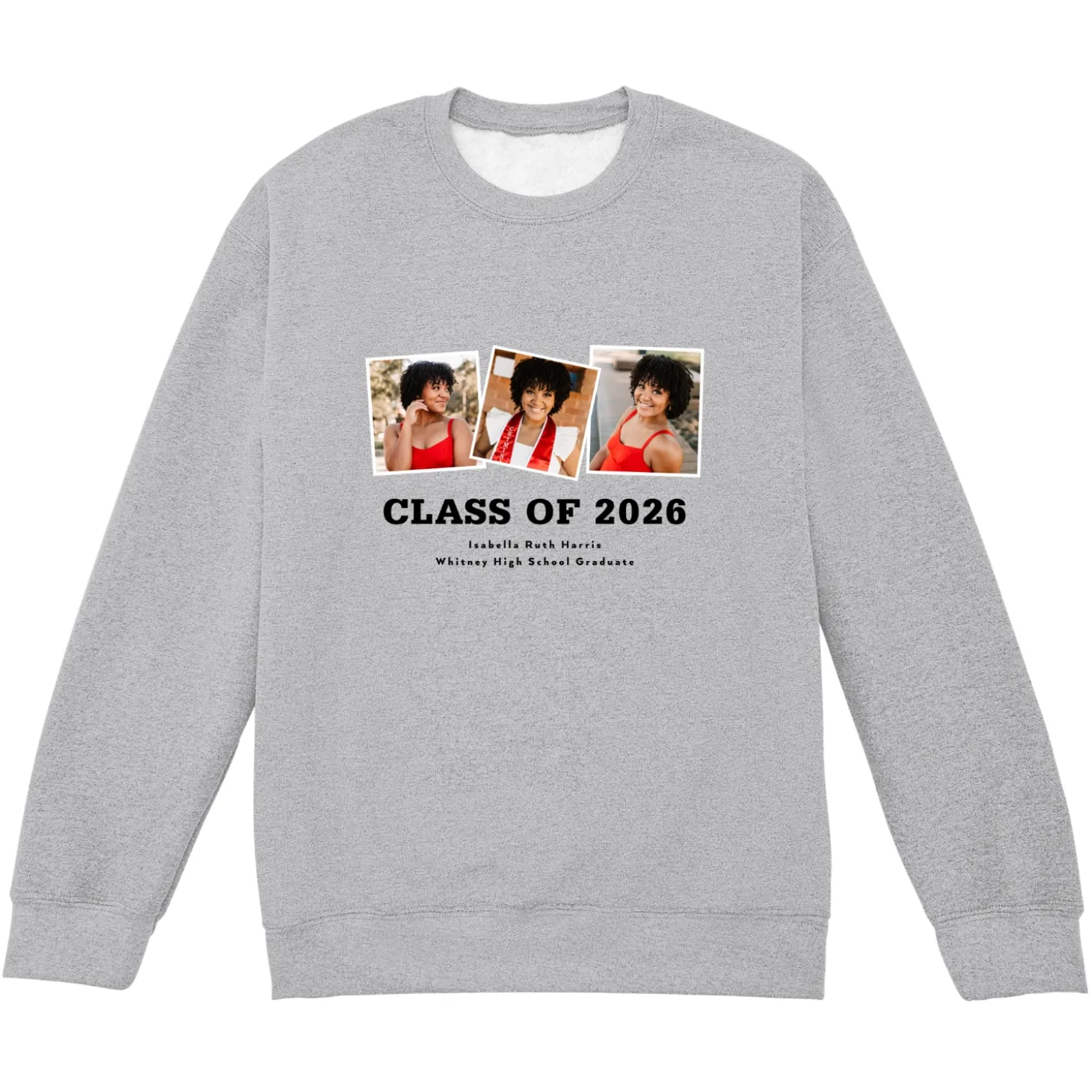 Milestone Memories Graduation Photo Sweatshirt
