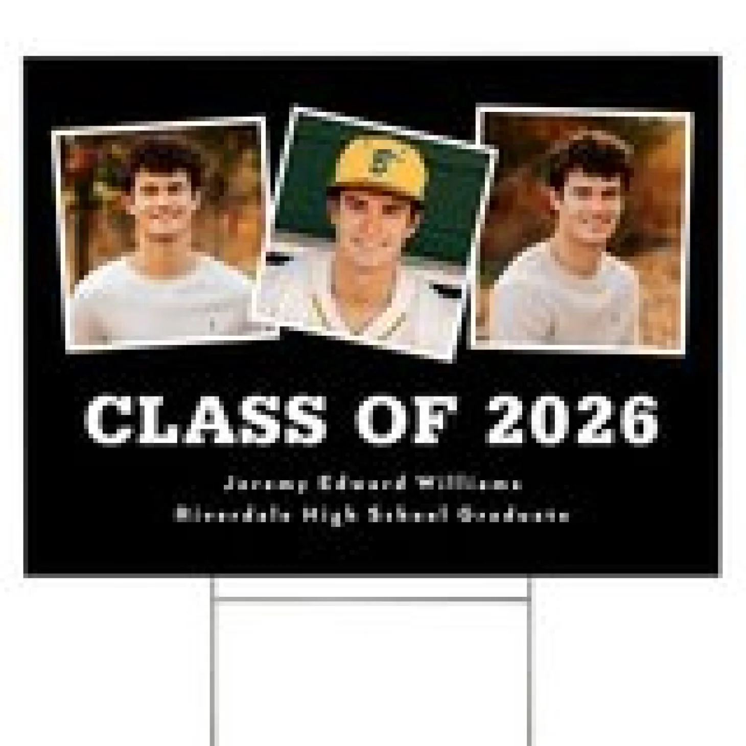 Milestone Memories Graduation Yard Sign