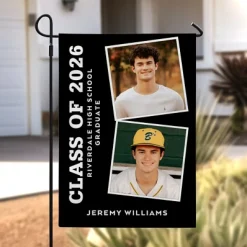 Milestone Memories Photo Garden Flag