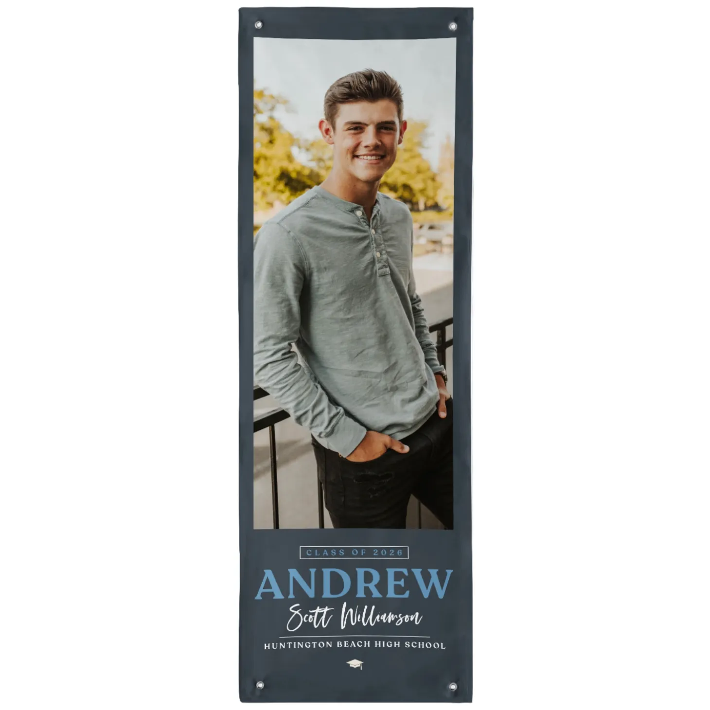 Milestone Moment Graduation Photo Banner