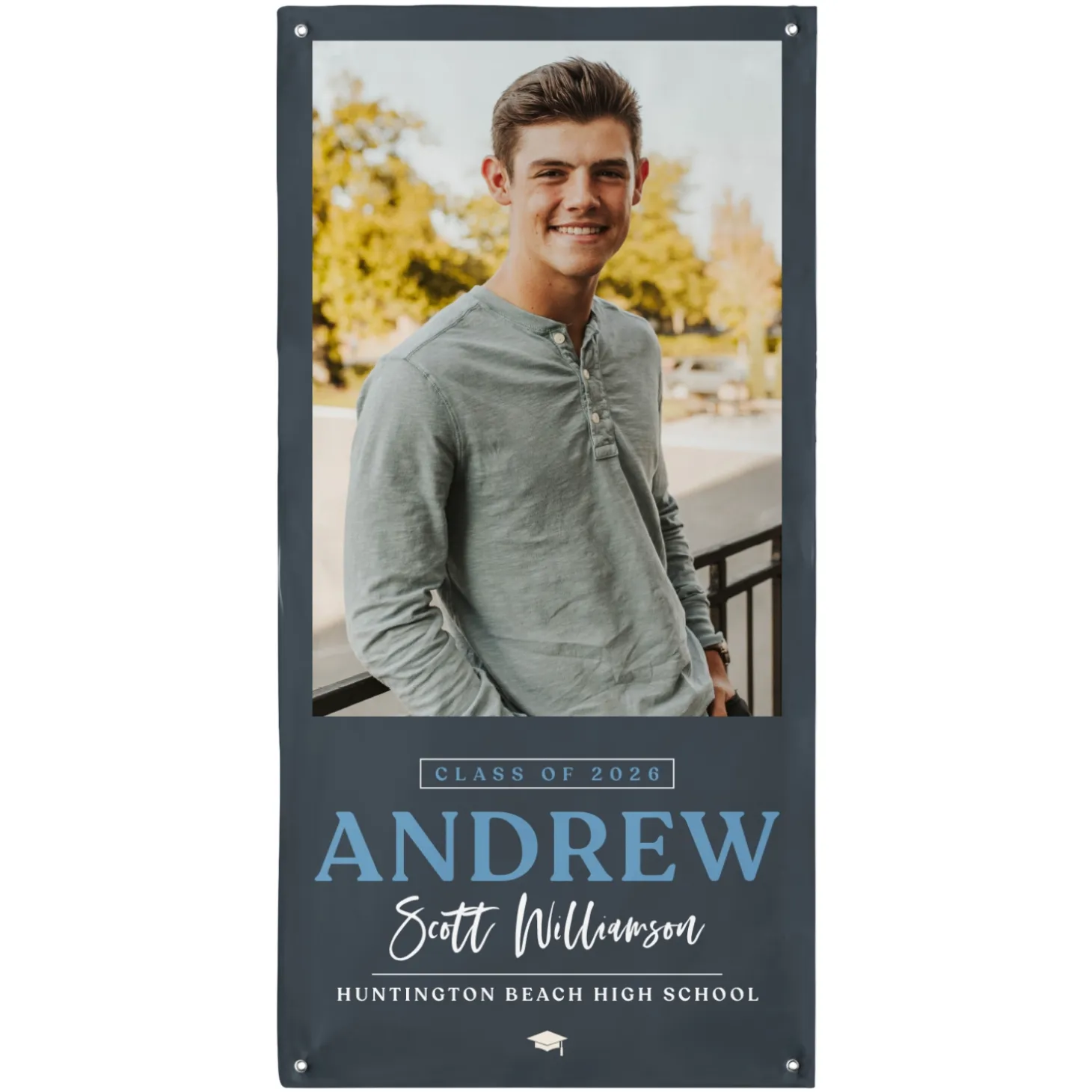 Milestone Moment Graduation Photo Banner