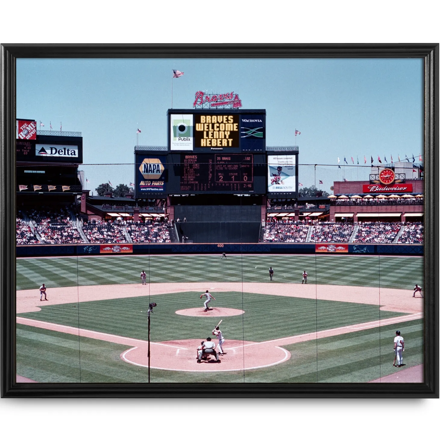 MLB & NFL Canvas Scoreboard Memories