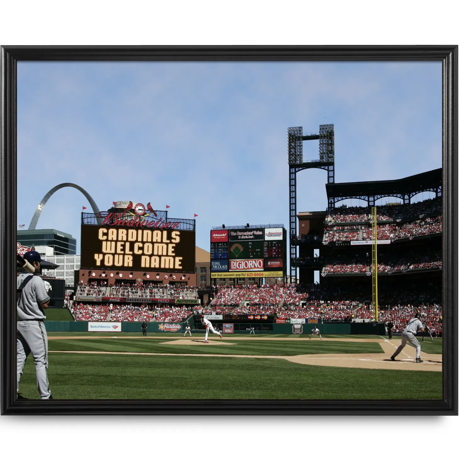 MLB & NFL Canvas Scoreboard Memories