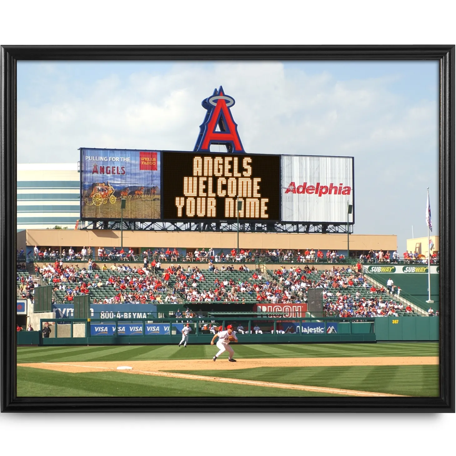 MLB & NFL Canvas Scoreboard Memories