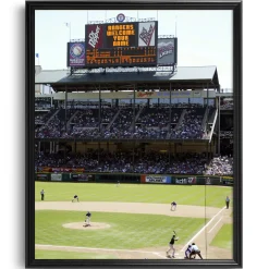 MLB & NFL Canvas Scoreboard Memories
