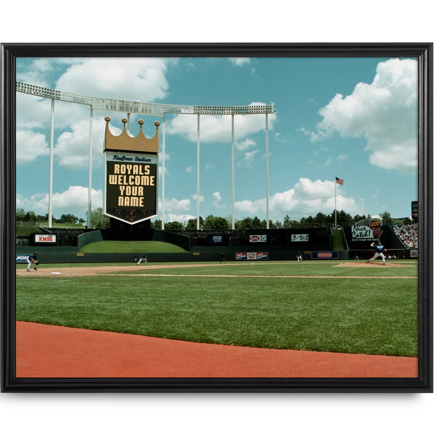MLB & NFL Canvas Scoreboard Memories