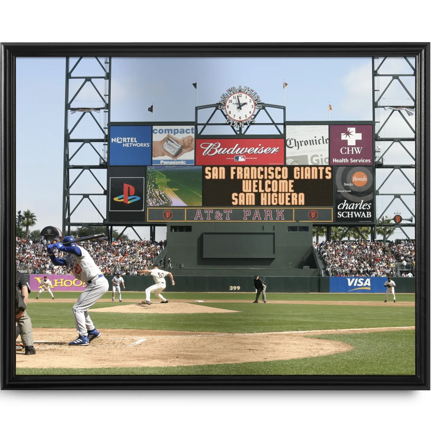 MLB & NFL Canvas Scoreboard Memories