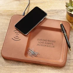 Modern Man Wireless Charging Valet