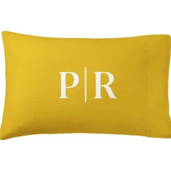 Modern Monogram Pillowcase