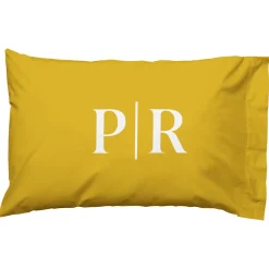 Modern Monogram Pillowcase
