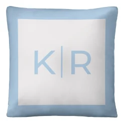 Modern Monogram Throw Pillow