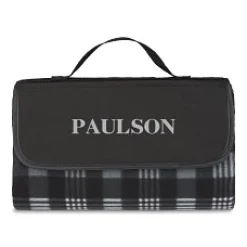 Modern Name Fleece Picnic Blanket