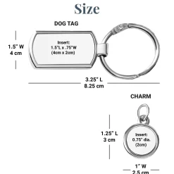#Mom Life Photo Keychain