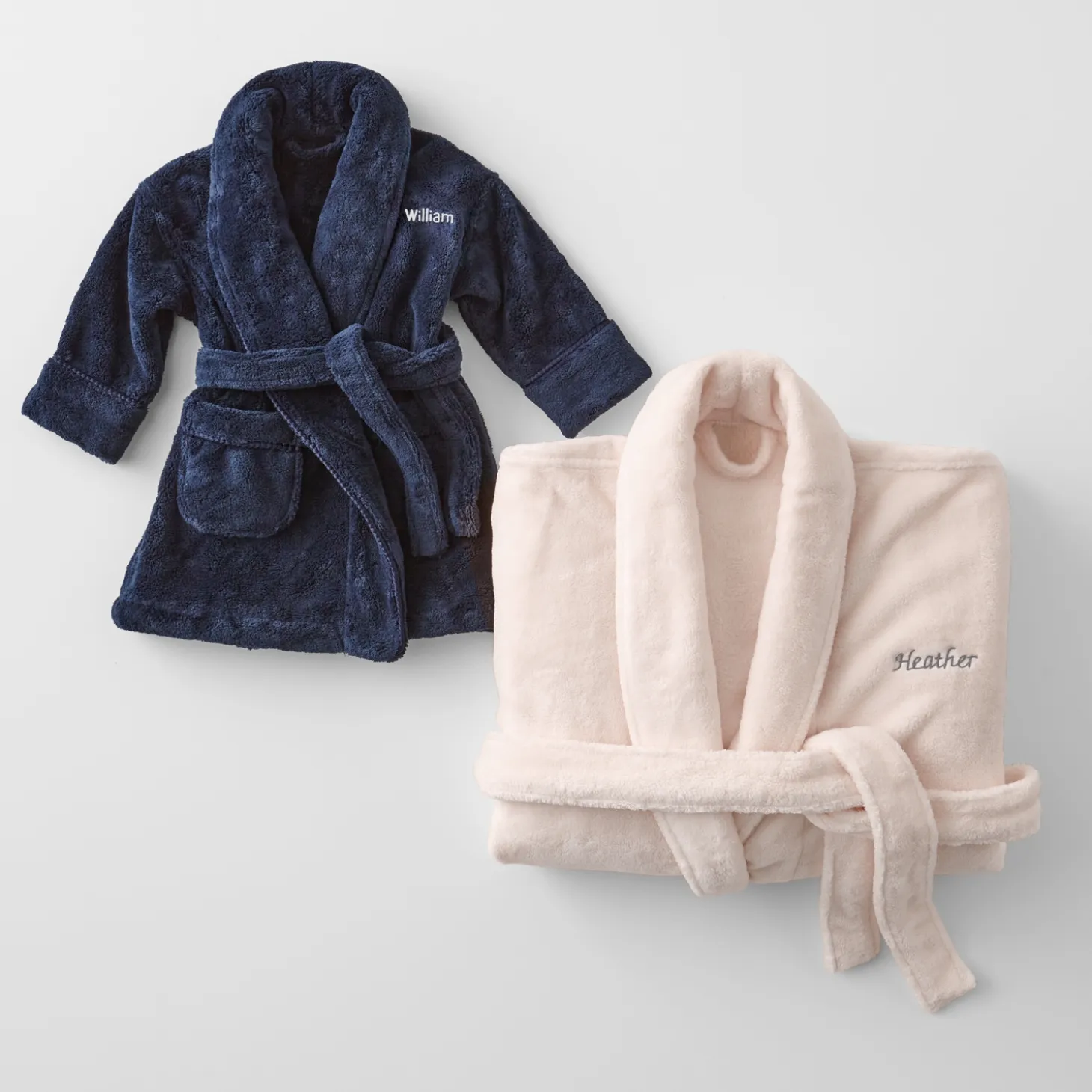 Mommy & Me Plush Robe Set