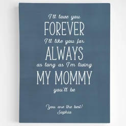 Mommy You Will Be Canvas Art
