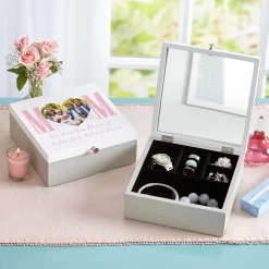 Mom Photo Jewelry Box