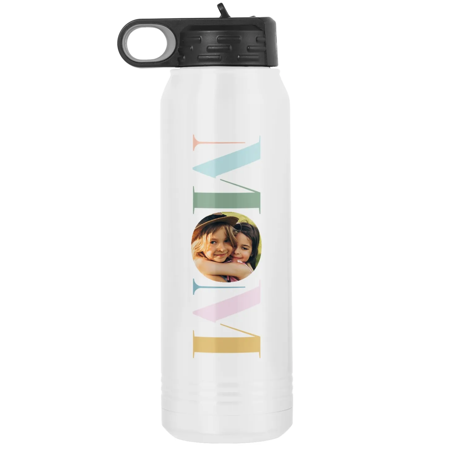 Mom Photo Water Bottle