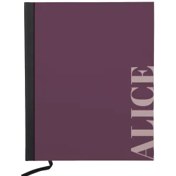 Monochromatic Name Notebook
