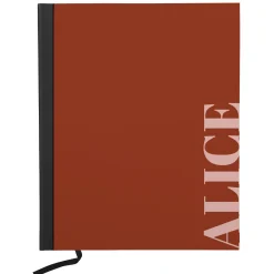 Monochromatic Name Notebook