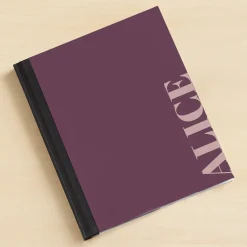 Monochromatic Name Notebook