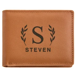Monogram Anti-Theft Leather Wallet