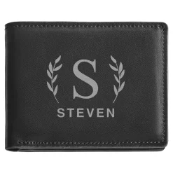 Monogram Anti-Theft Leather Wallet
