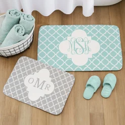 Monogram Bath Mat