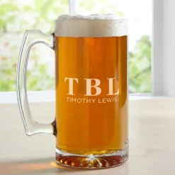 Monogram/Name Oversized Beer Mug