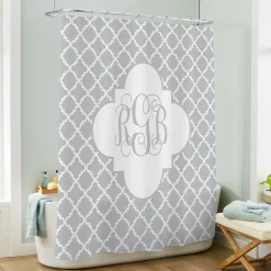 Monogram Shower Curtain
