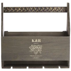 Monogram Wall-Mounted Wine Rack