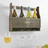 Monogram Wall-Mounted Wine Rack