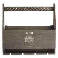 Monogram Wall-Mounted Wine Rack