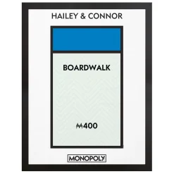 Monopoly Boardwalk Canvas