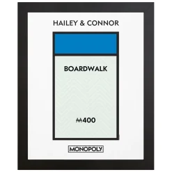Monopoly Boardwalk Canvas