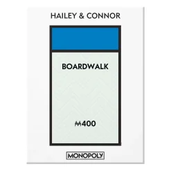 Monopoly Boardwalk Canvas