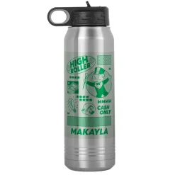 Monopoly Cash Only Water Bottle