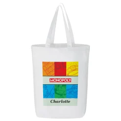 Monopoly Color Blocked Icons Tote Bag