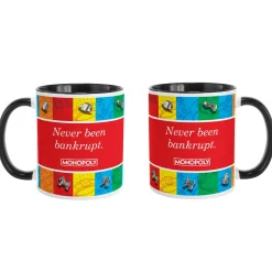 Monopoly Color Block with Tokens Mug
