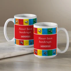 Monopoly Color Block with Tokens Mug