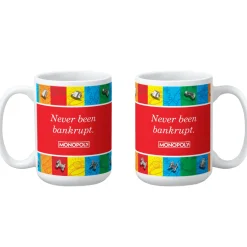 Monopoly Color Block with Tokens Mug