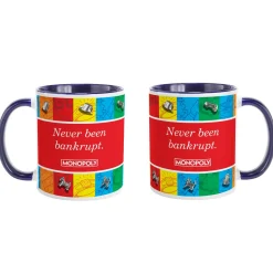 Monopoly Color Block with Tokens Mug