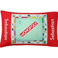 Monopoly Game Board Pillowcase
