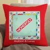 Monopoly Game Board Throw Pillow