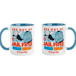 Monopoly Get Out of Jail Free Mug