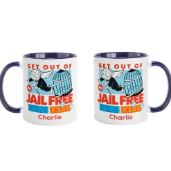 Monopoly Get Out of Jail Free Mug