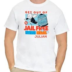 Monopoly Get Out of Jail Free Unisex T-shirt