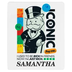 Monopoly Iconic Plush Blanket